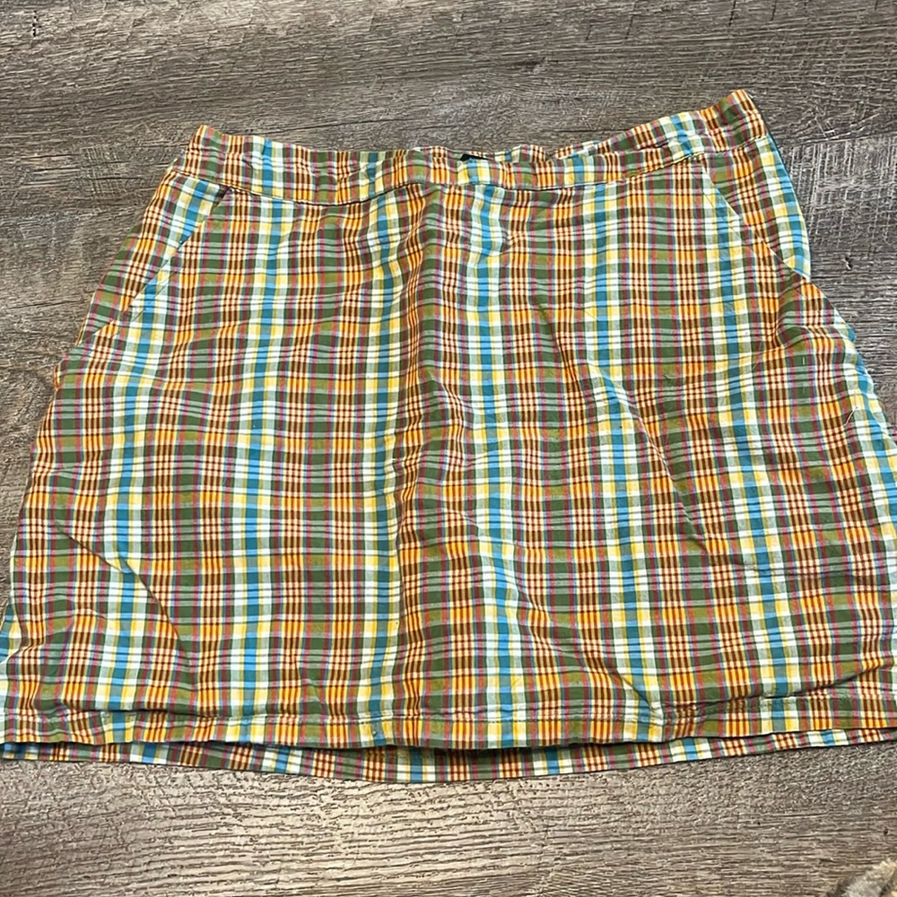 Skirt with shorts underneath